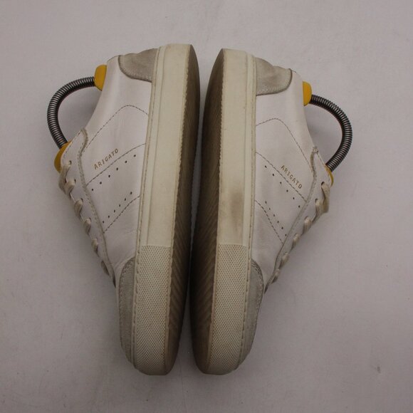 Axel Arigato Women's  Size 8.5 Gray White Leather Low Top Sneakers - Picture 8 of 11